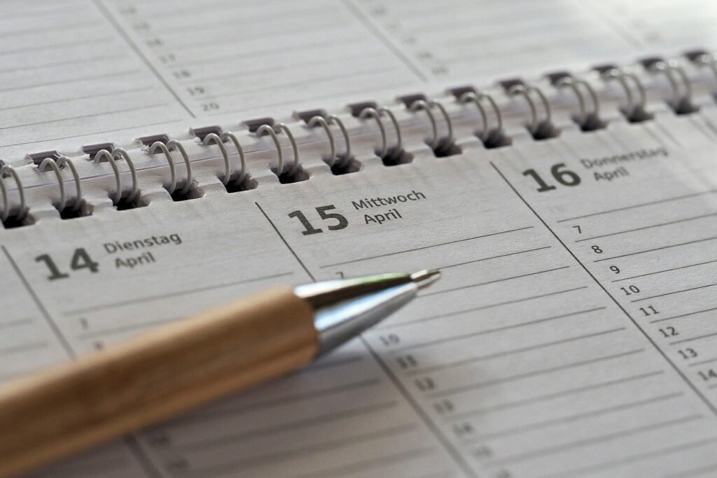 الخطة التشغيلية للتواصل المؤسسي: من أين تبدأ؟ calendar, meeting, planning, scheduling, time management, tasks, agenda, schedule, time planning, to organize, daily plan